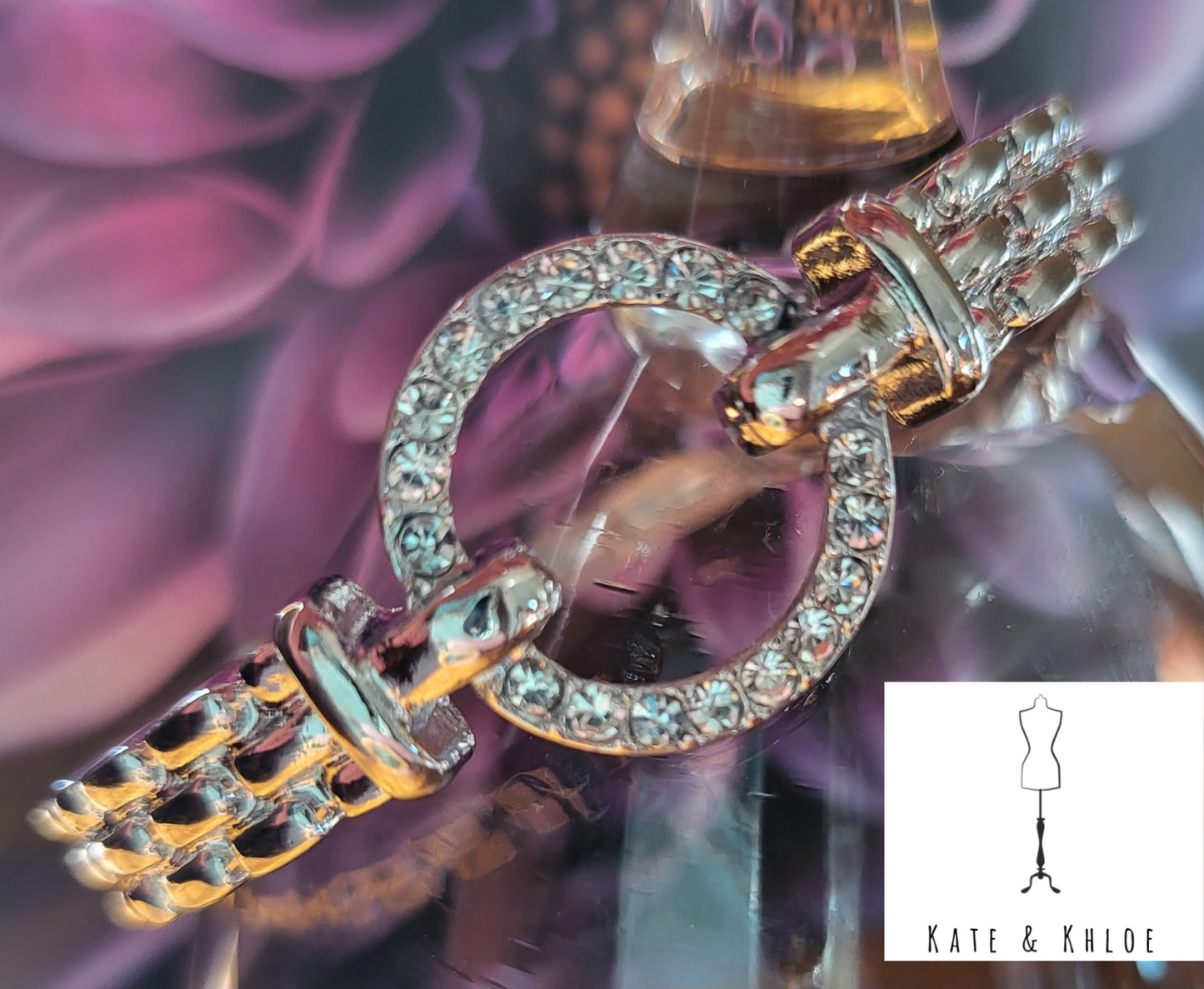 Glamorous Circle CZ Bracelet
