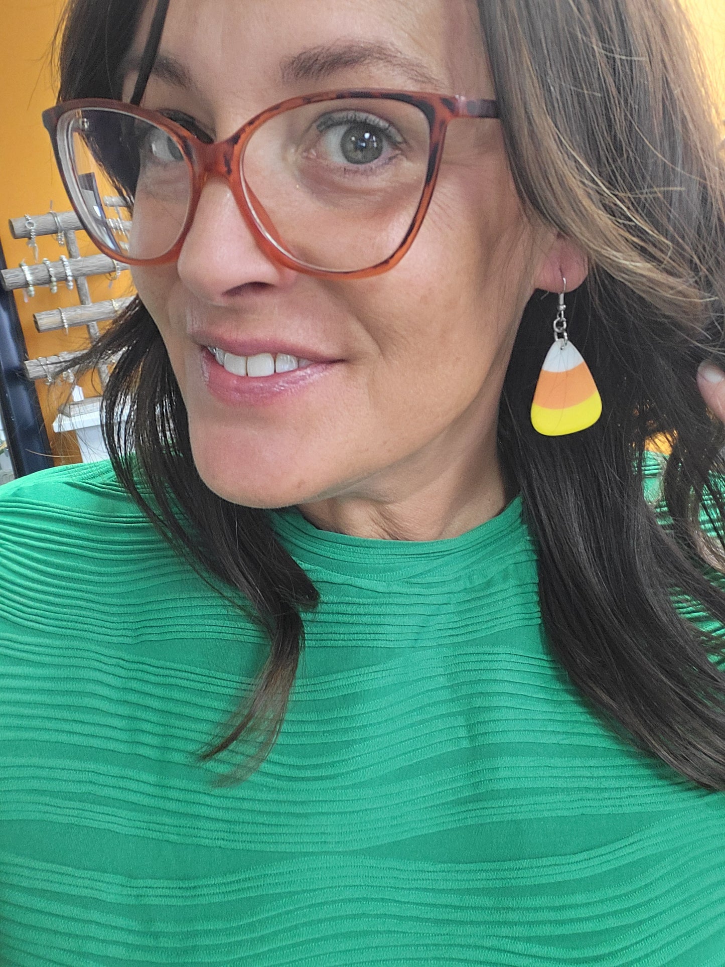 Sweeten Up - Candy Corn Earrings