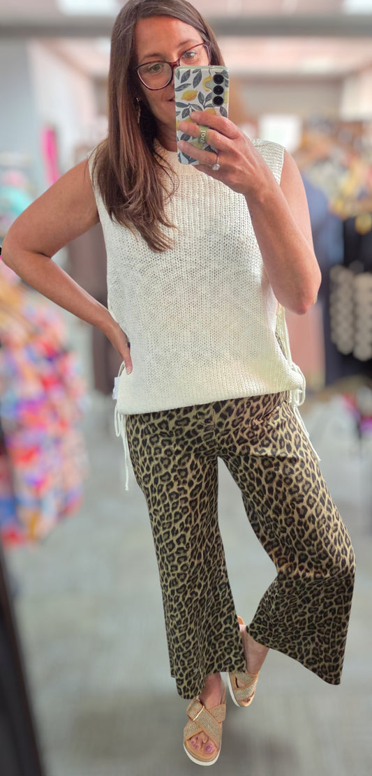 Tie It Up Knit Sweater Vest