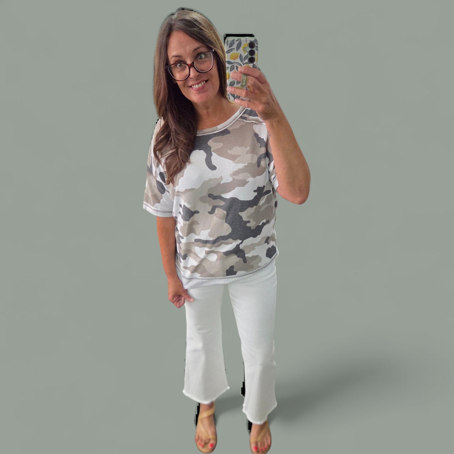 Wisdom High Waisted White Denim Pants