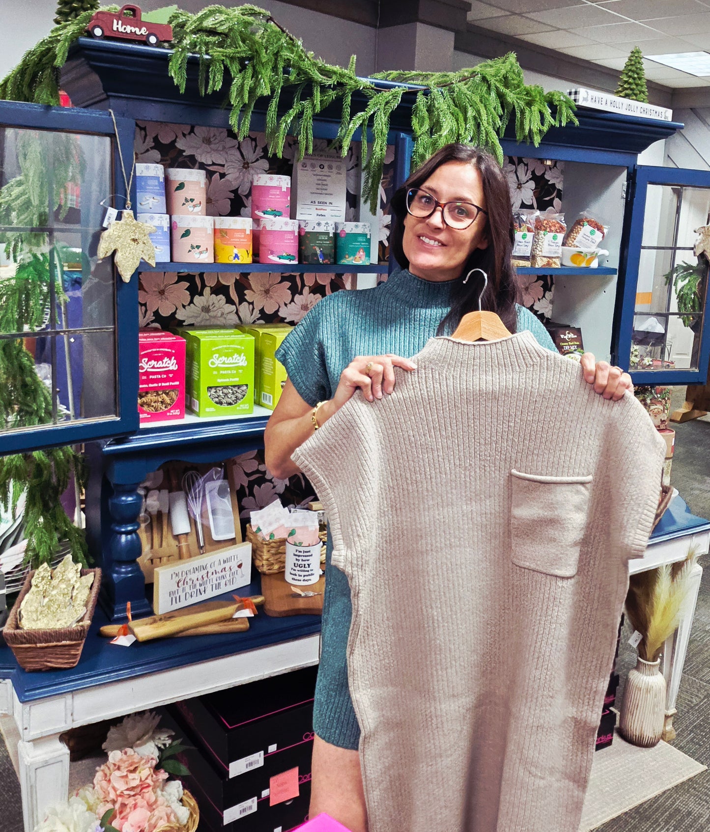 Autumn Day Sweater Dress