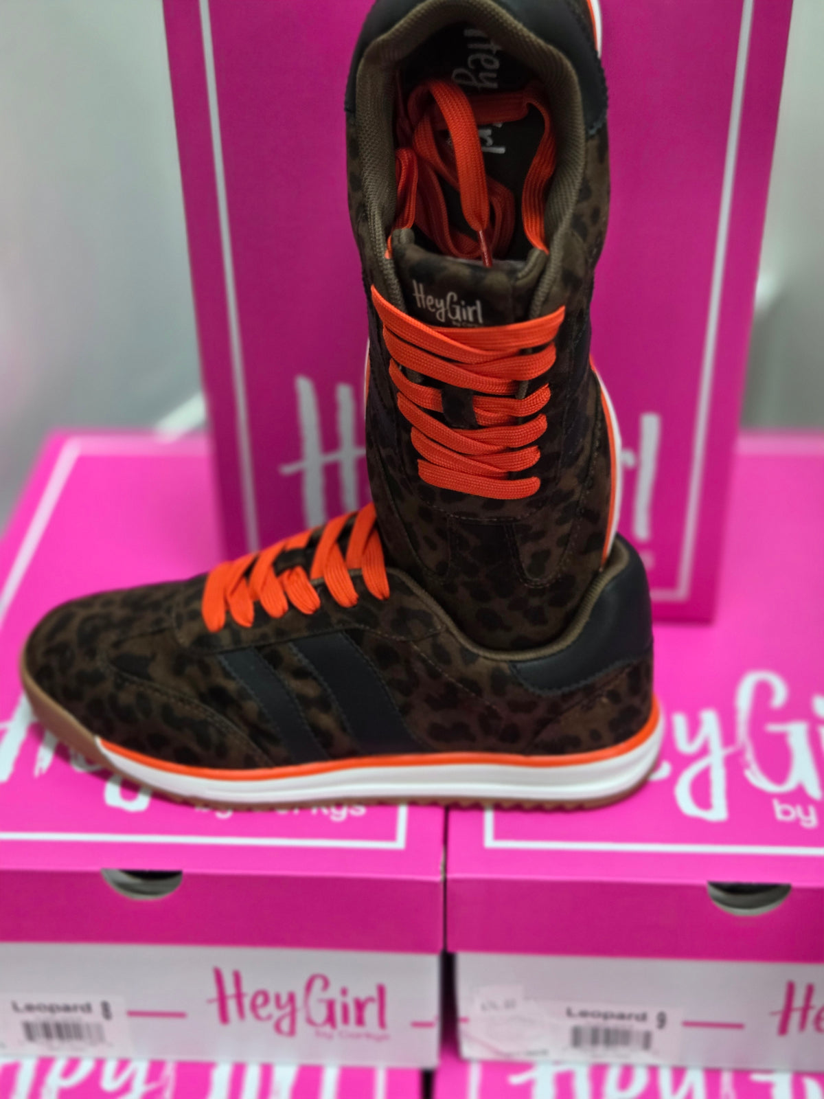 Run It Back in Leopard Corkys Footwear
