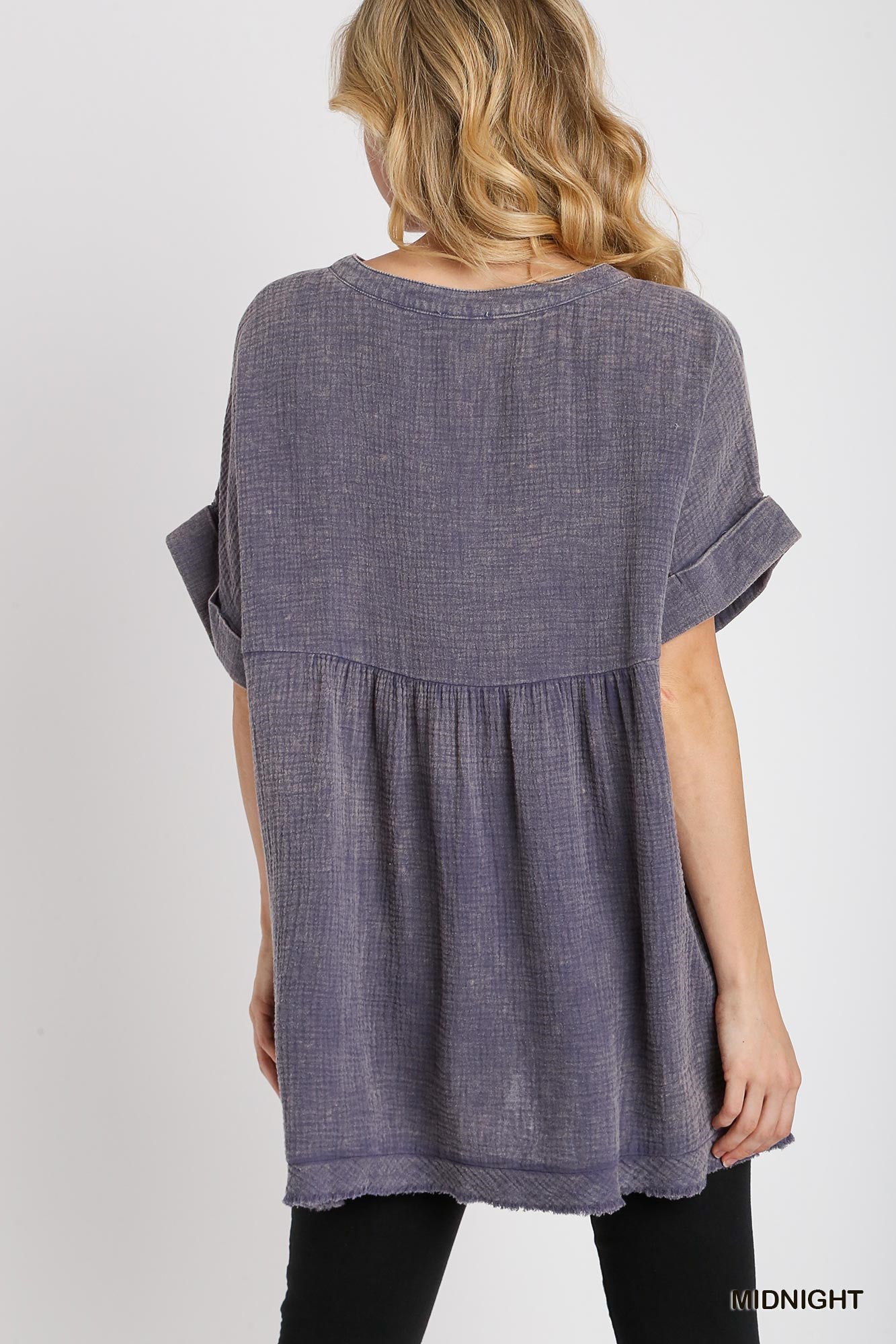 Added Comfort Mineral Wash Top