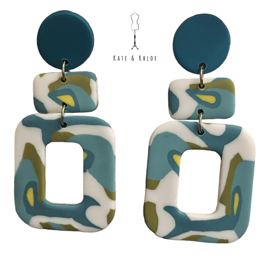 Funky Flair Polymer Clay Earrings