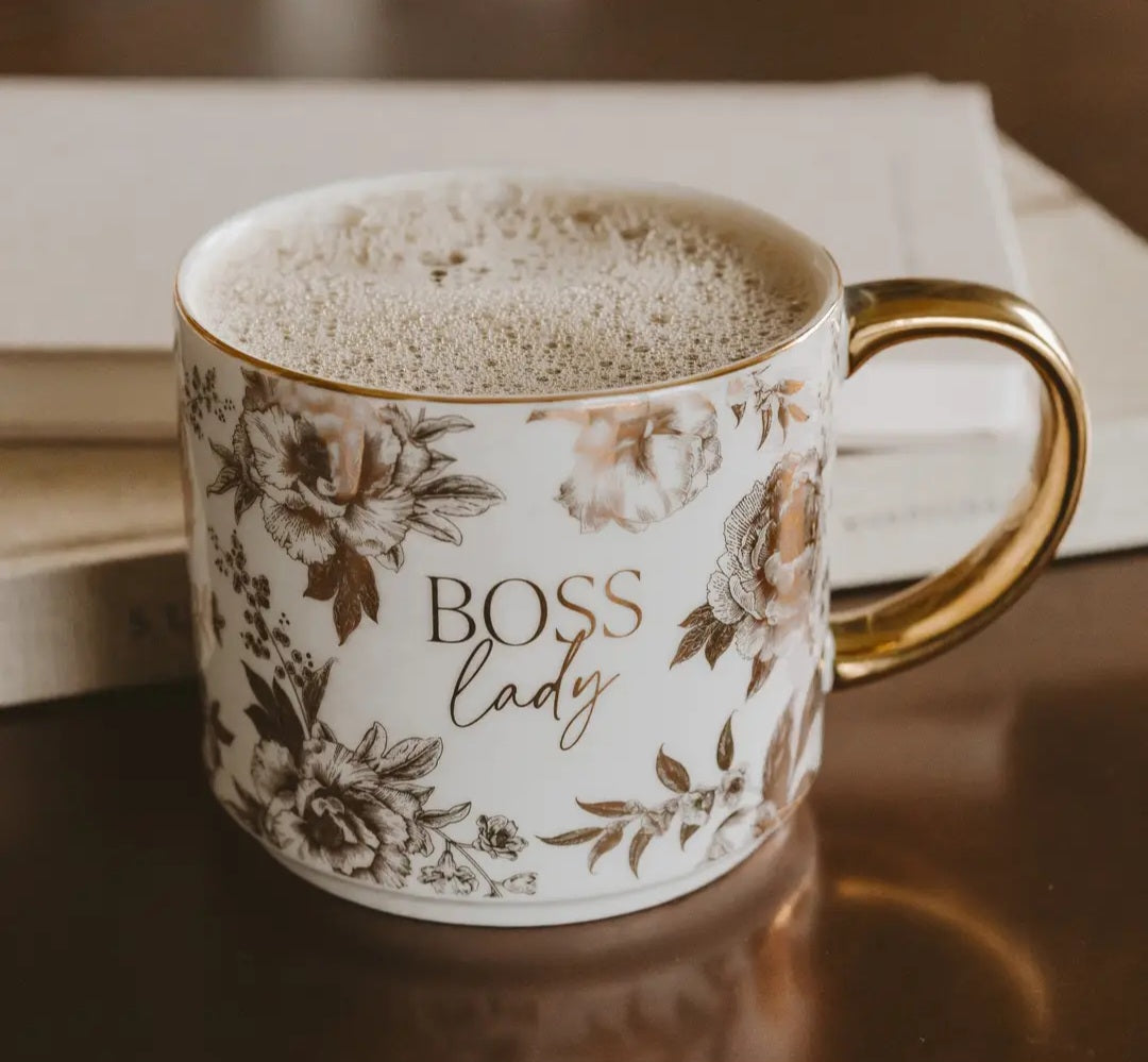 Boss Lady Bone China Mug