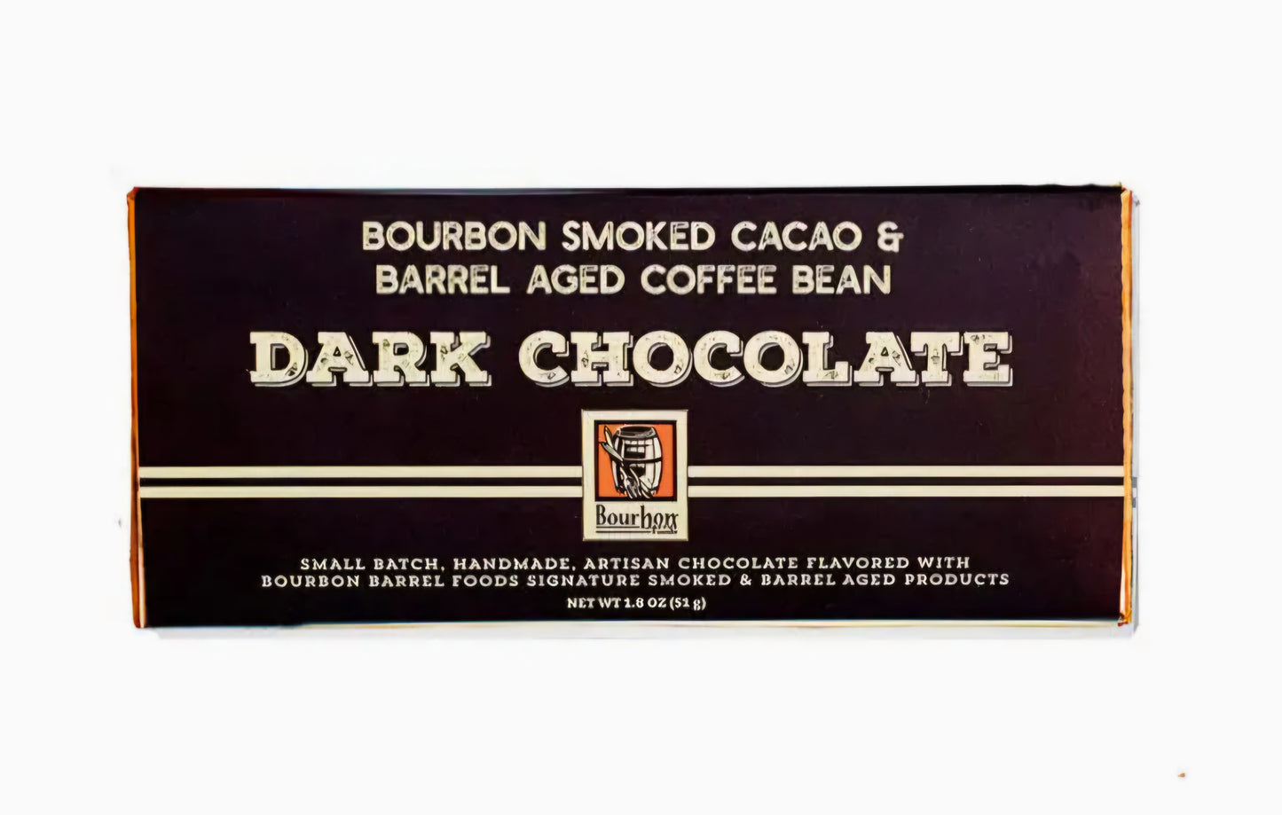 Bourbon Smoked Cacao & Coffee Bean Dark Chocolate Bar