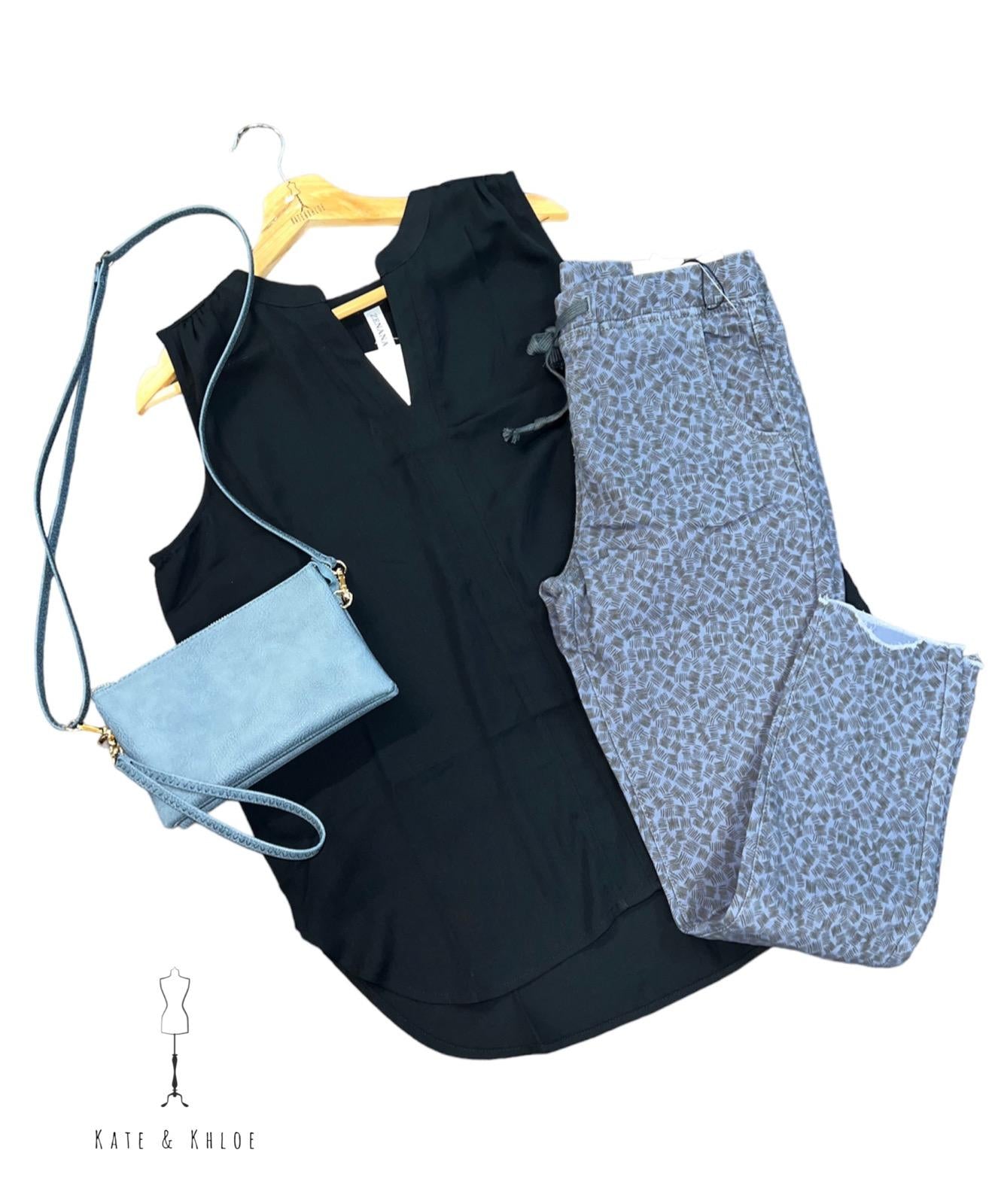 Pull On Pants With Dog Bite Hem