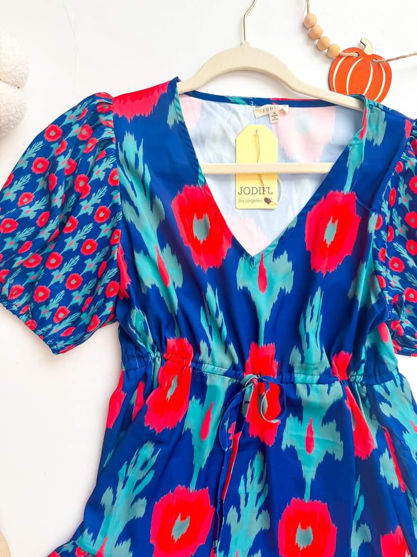 Fall's Last Poppy Dress