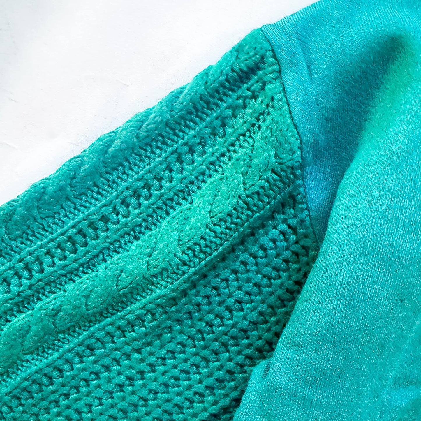 Feel the Joy Knit Sleeve Sweater
