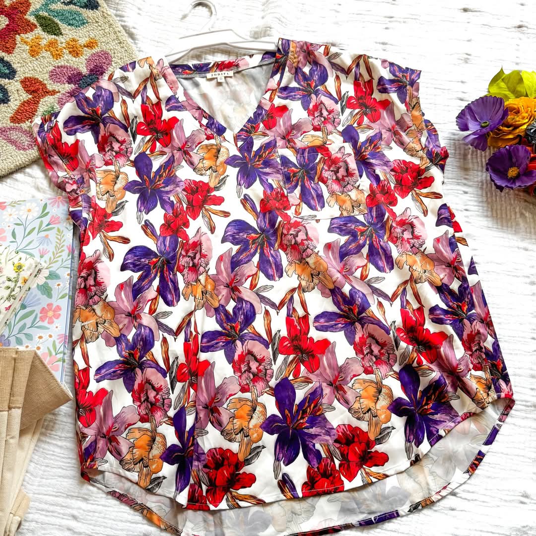Floral Fantasy Top