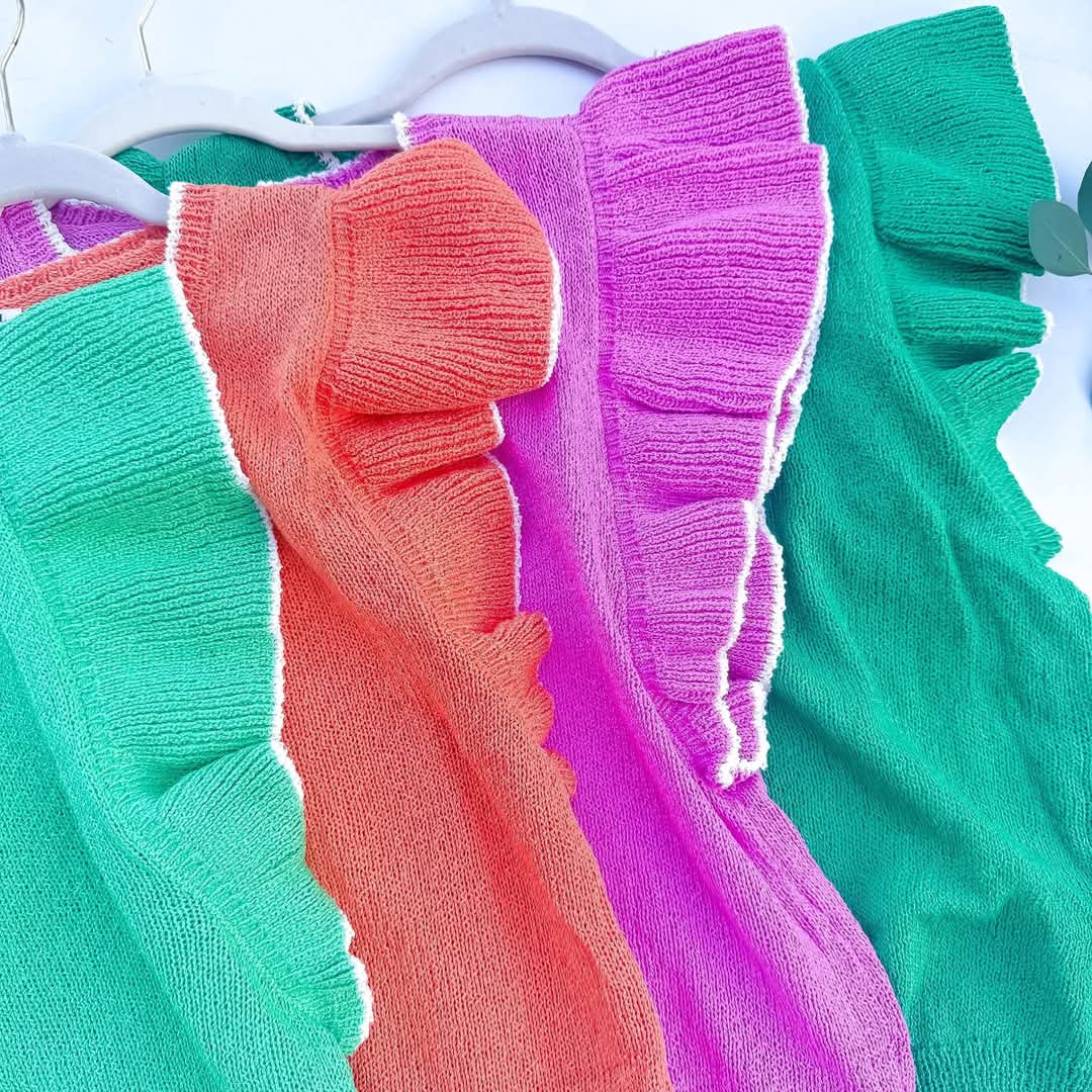 Ruffles Summer Sweater