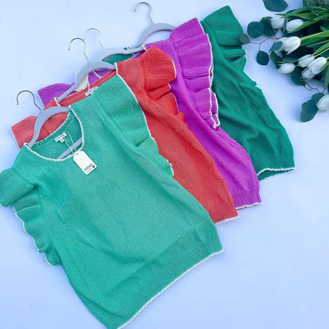 Ruffles Summer Sweater