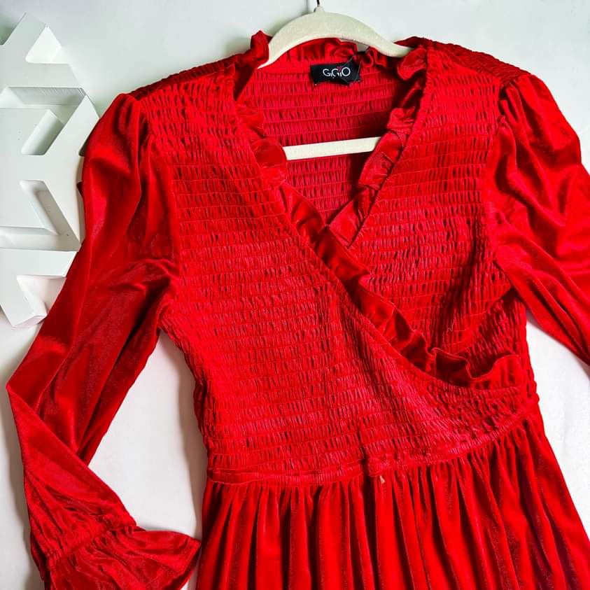 Scarlet Dream Maxi Dress