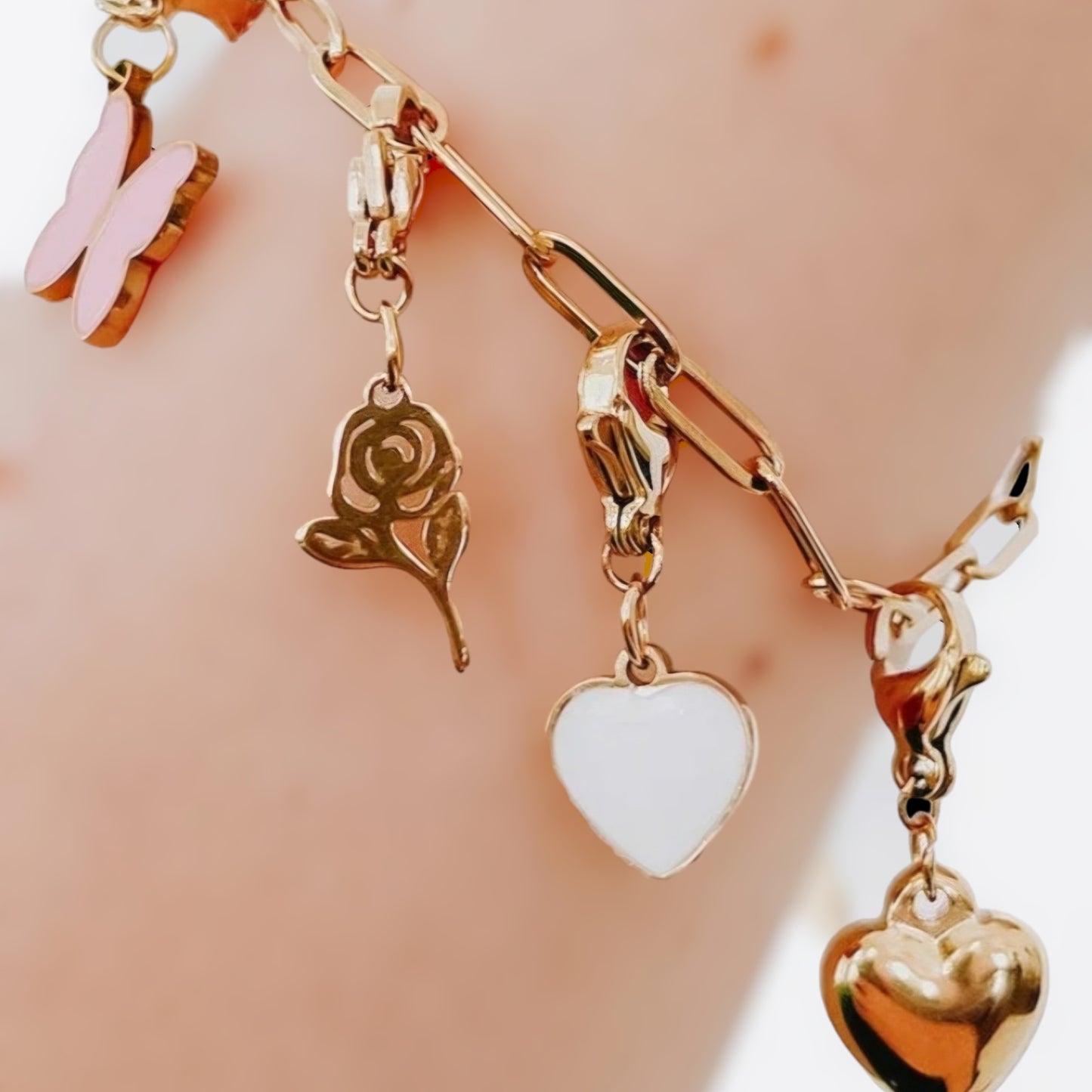 Chanelle Charm Bar Necklaces & Bracelets ~ Waterproof