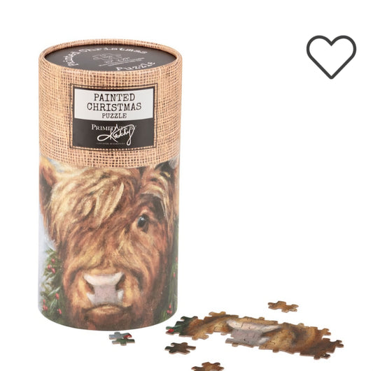 Highland Cow Puzzle