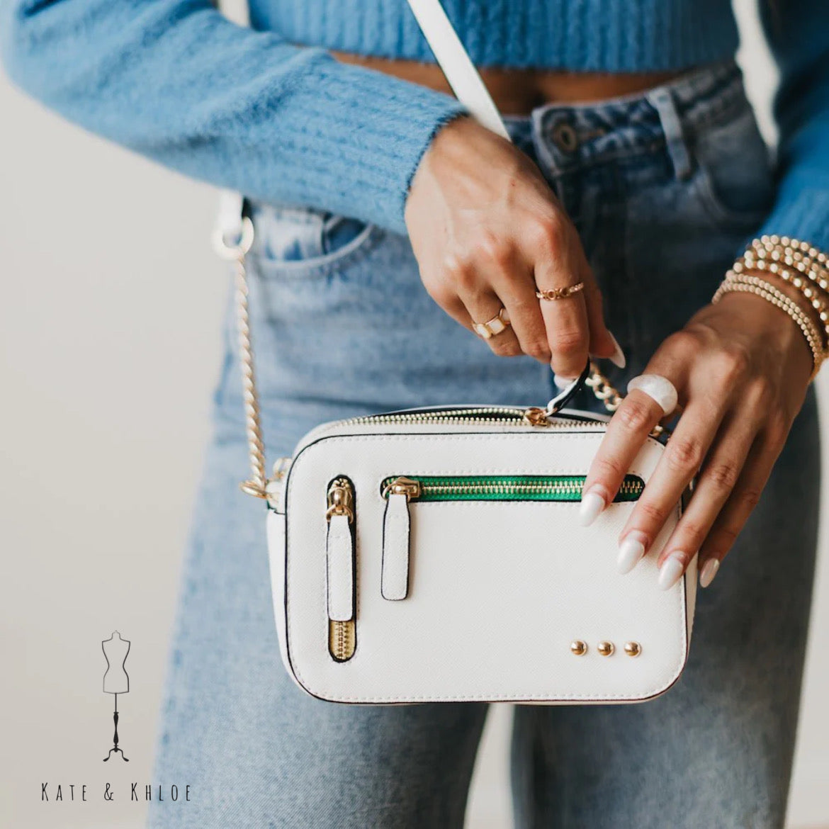 Clarity Crossbody Bag (white)