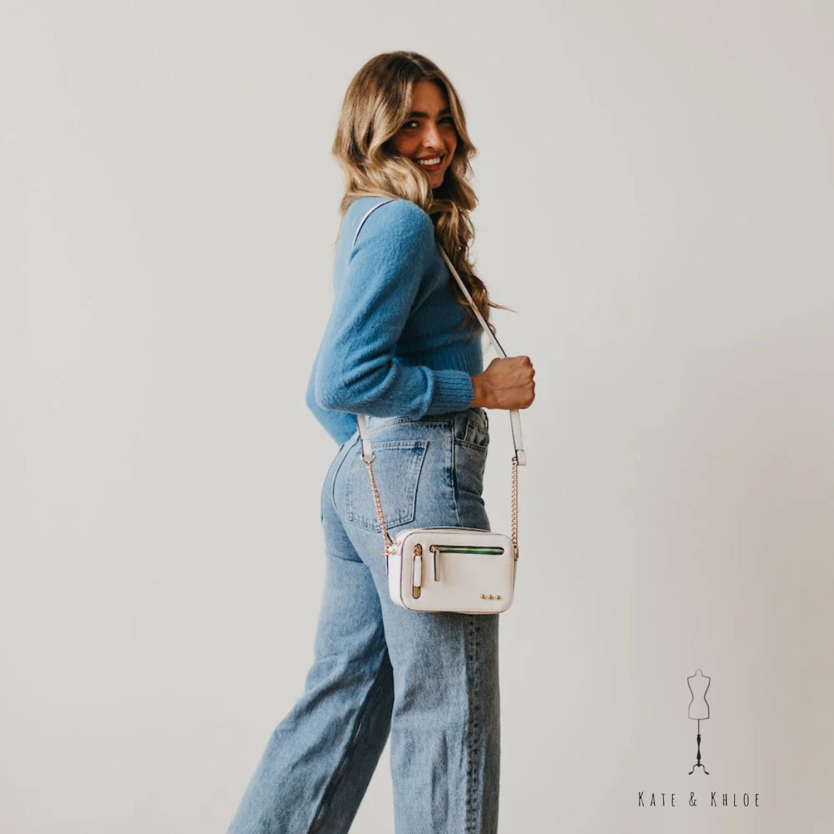 Clarity Crossbody Bag (white)