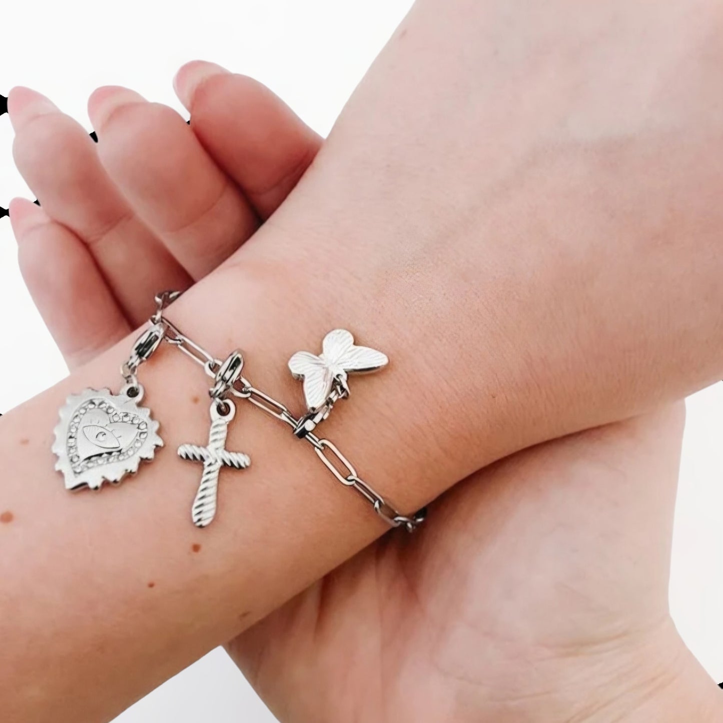Chanelle Charm Bar Necklaces & Bracelets ~ Waterproof