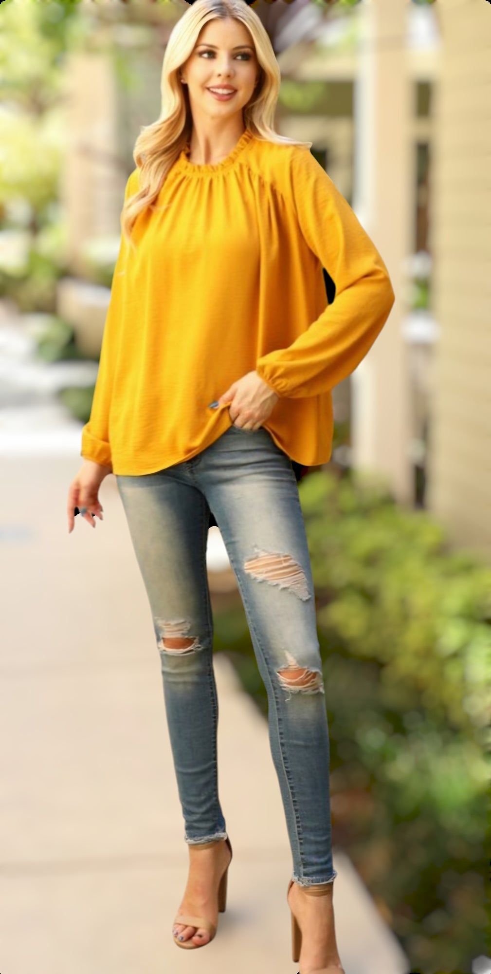 Golden Hour - Long Sleeve Blouse