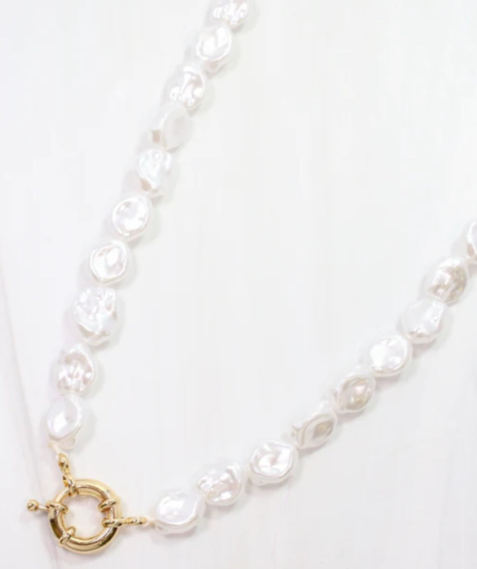 Juliet Baroque Pearl Necklace
