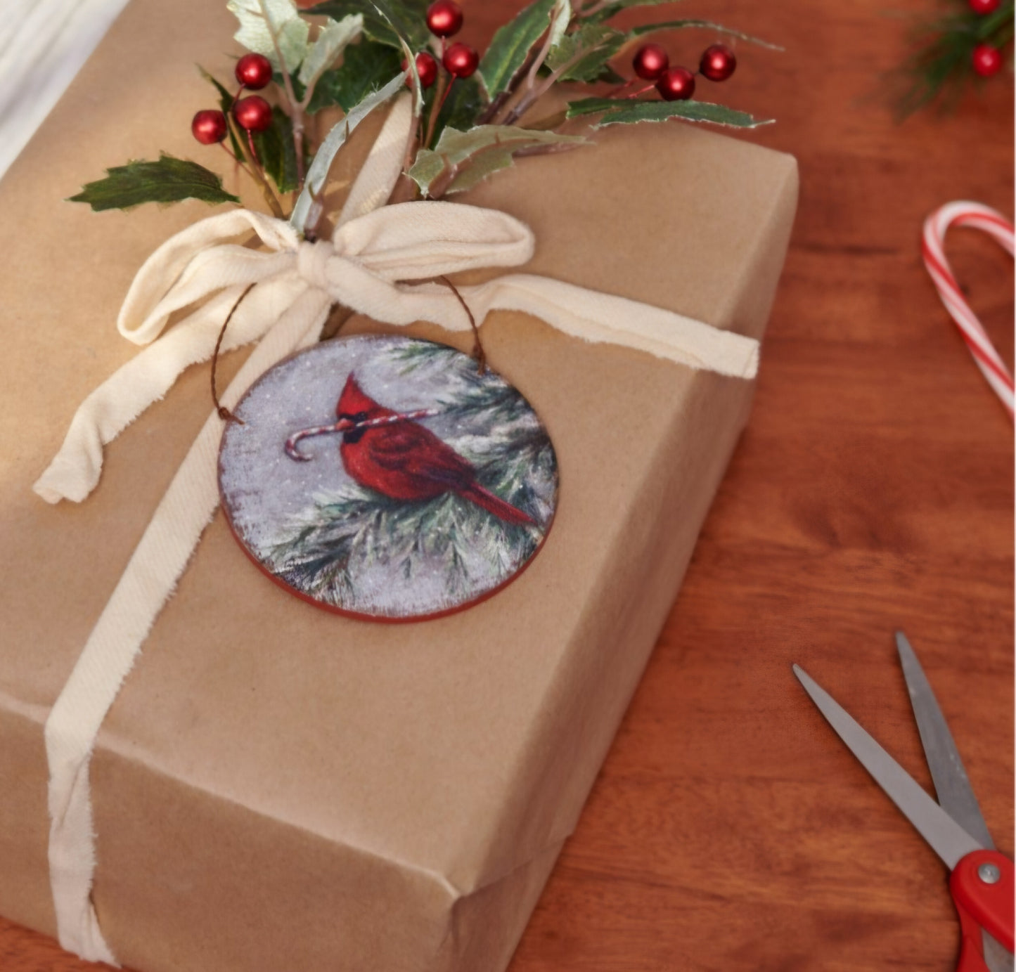 Winter Cardinal Ornament