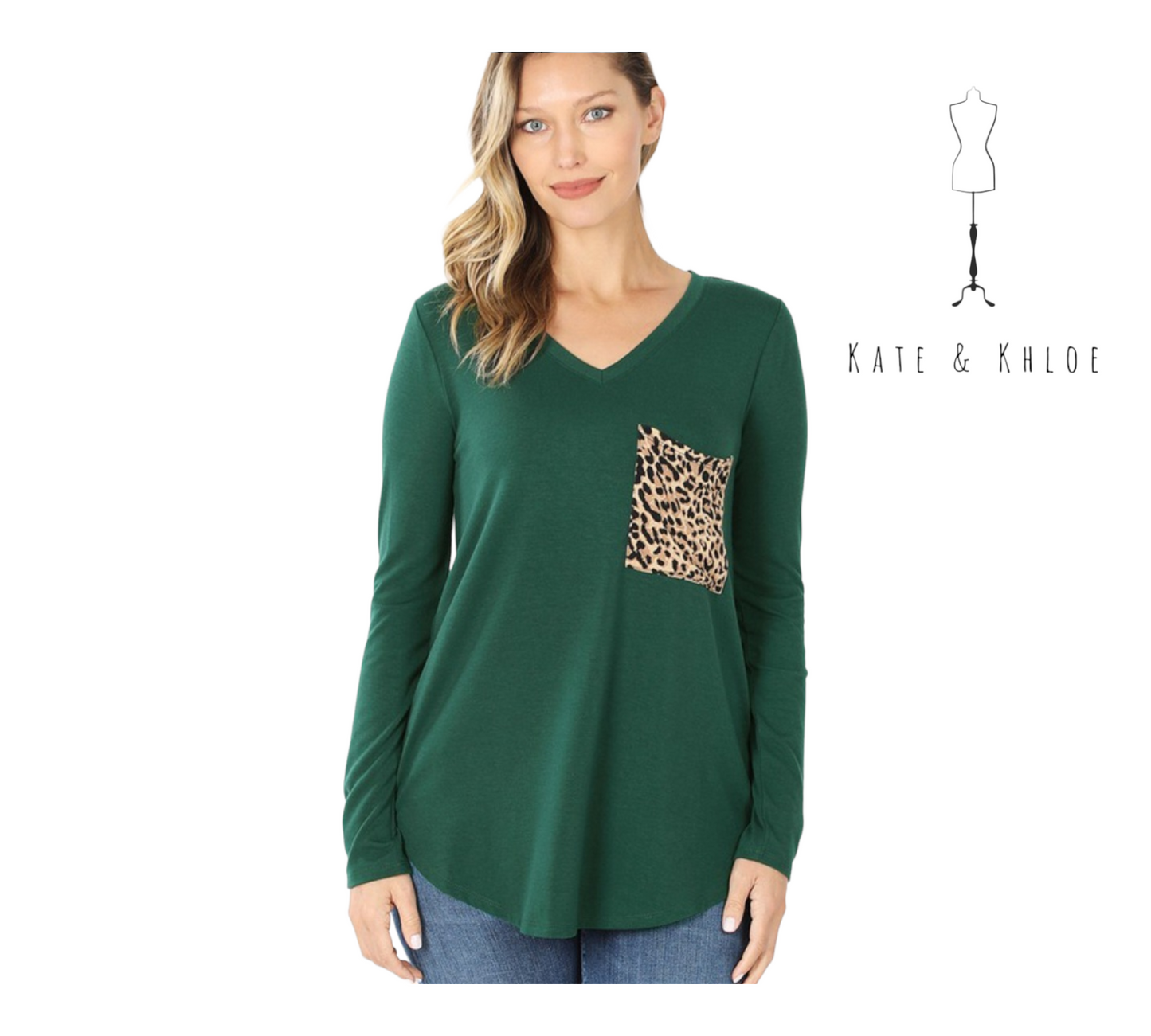 Leopard Lux - Hunter Green