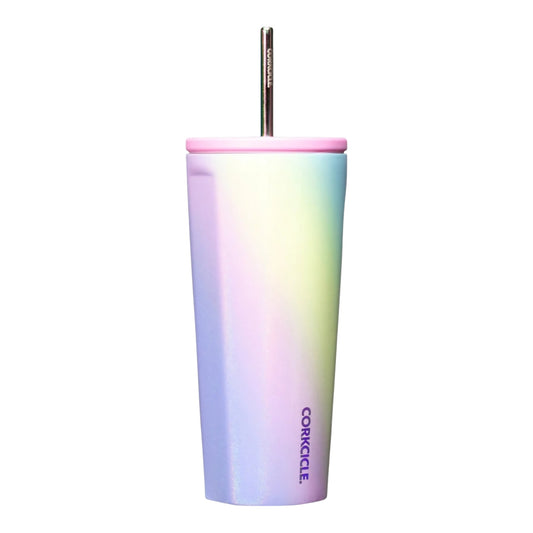 Corkcicle Cold Cup Rainbow Unicorn with Straw