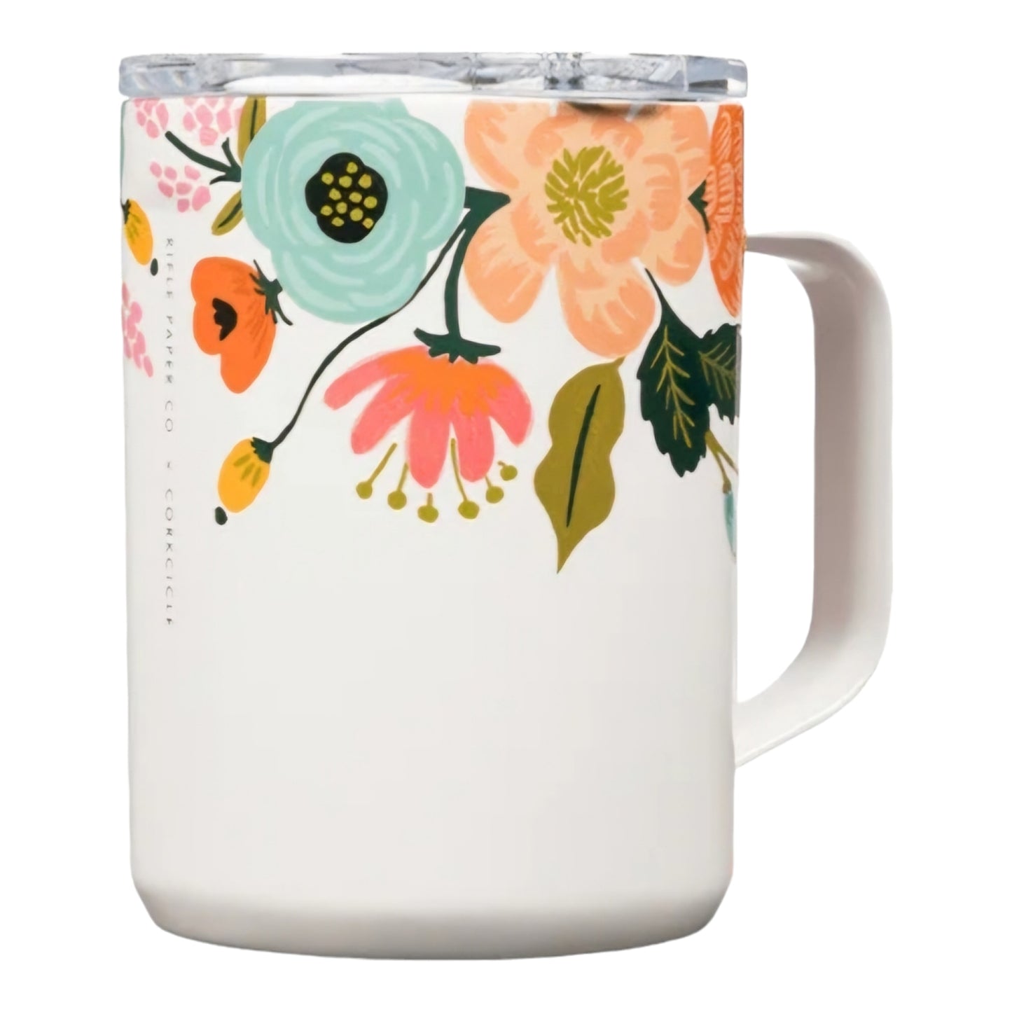 Rifle Paper & Corkcicle Cream Lively Mug