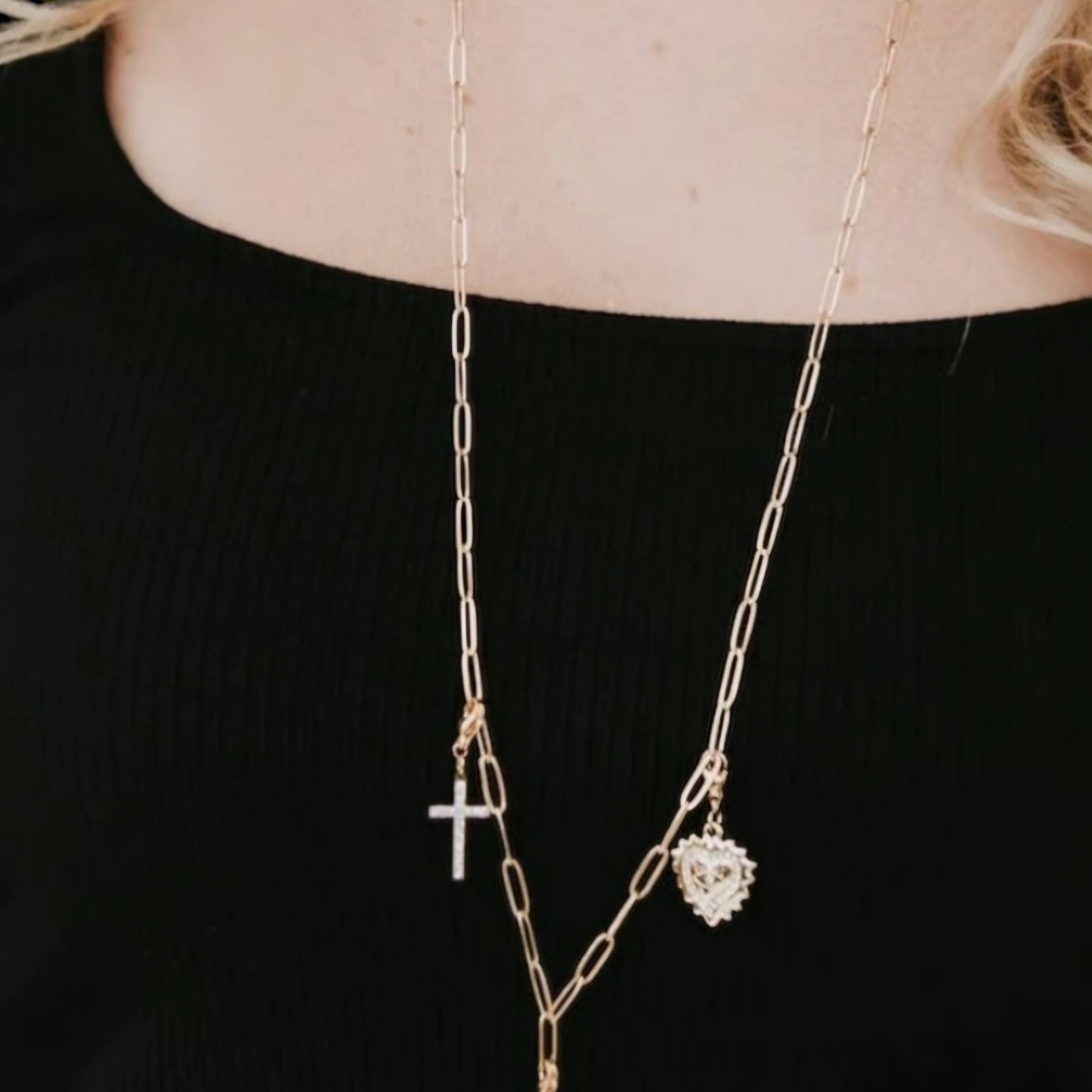 Chanelle Charm Bar Necklaces & Bracelets ~ Waterproof
