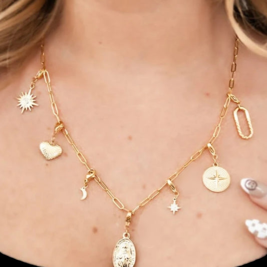 Chanelle Charm Bar Necklaces & Bracelets ~ Waterproof