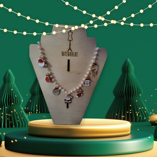 Charm Your Way Pearls & Charm Necklace