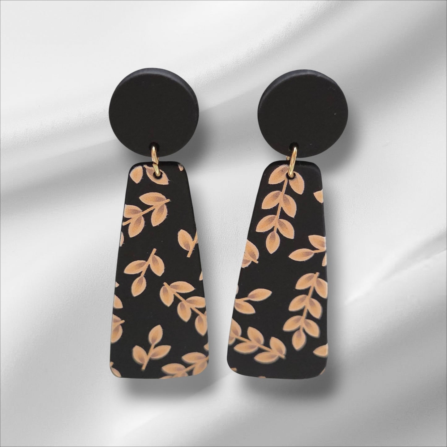 Nature's Neutral Polymer Clay Earrings