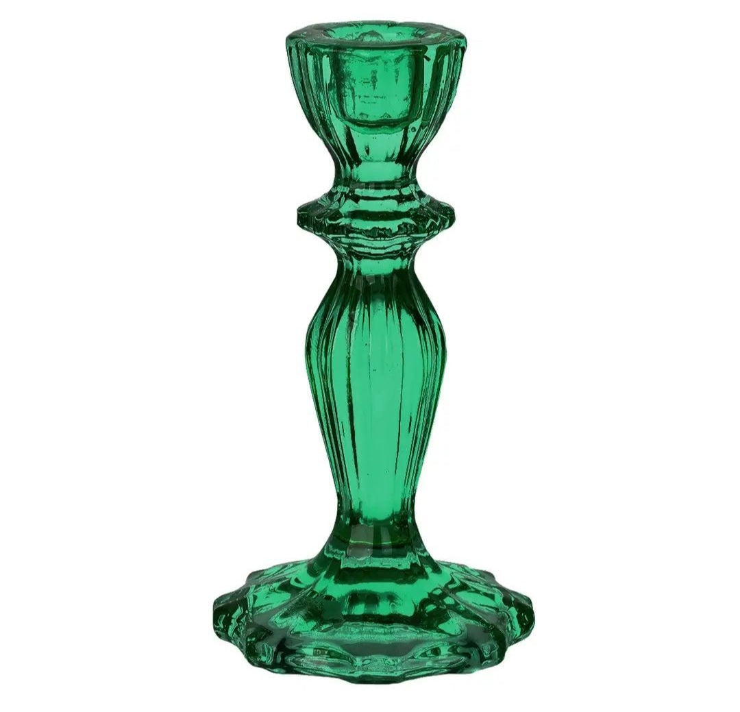 Glass Candle Holders
