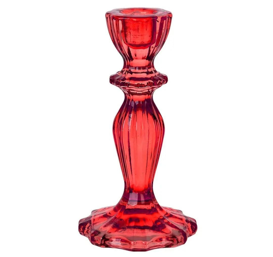 Glass Candle Holders