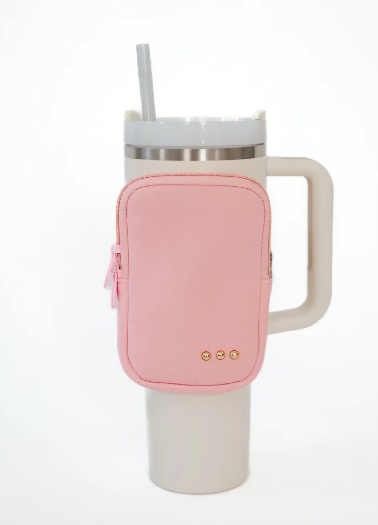 On the Move Pouch for Stanley Mug Bubble Gum Pink