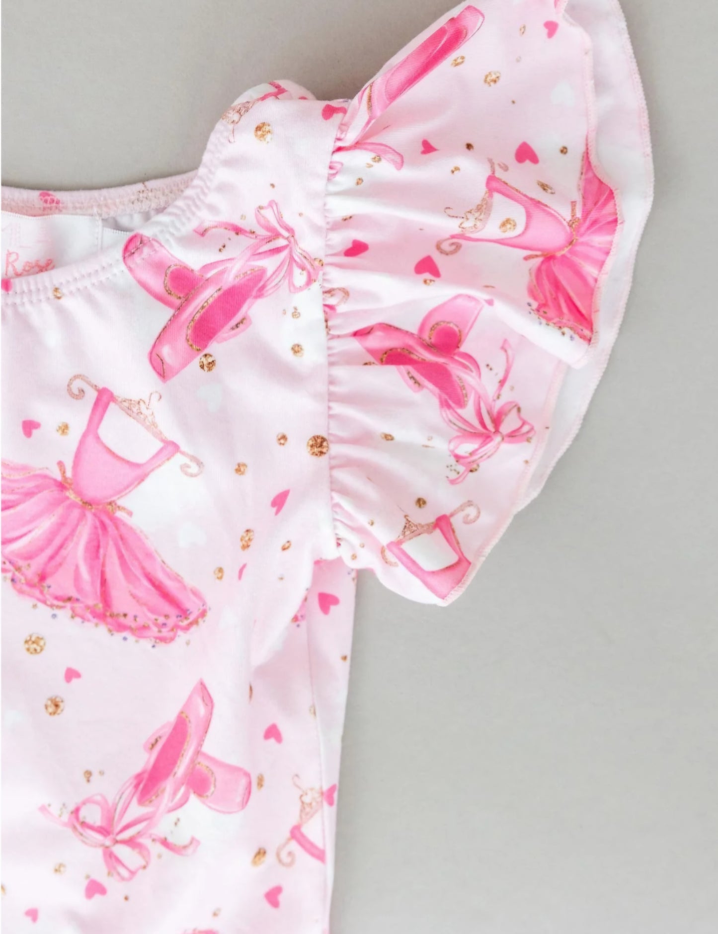 Pirouette S/S Flutter Sleeve Leotard