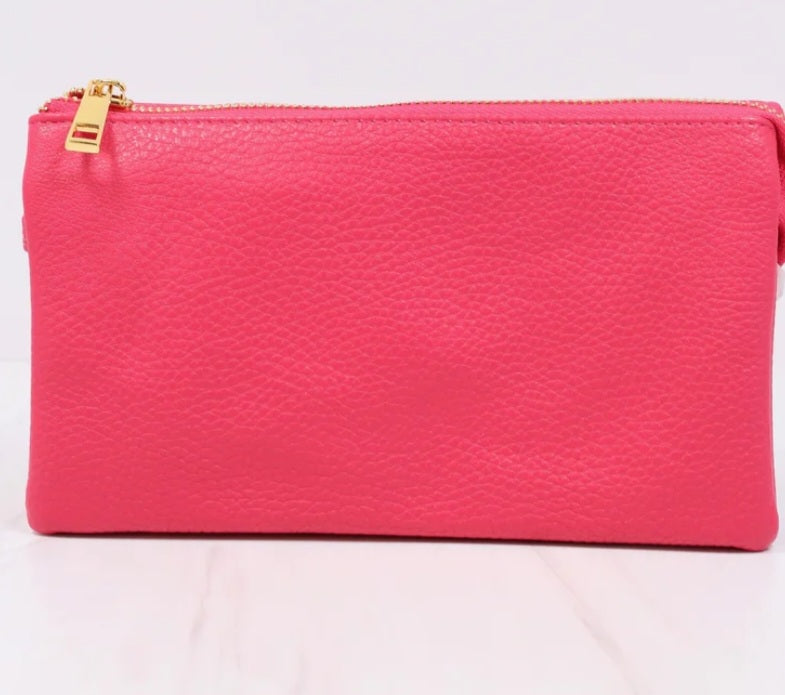 Liz Crossbody Bag in Fushia
