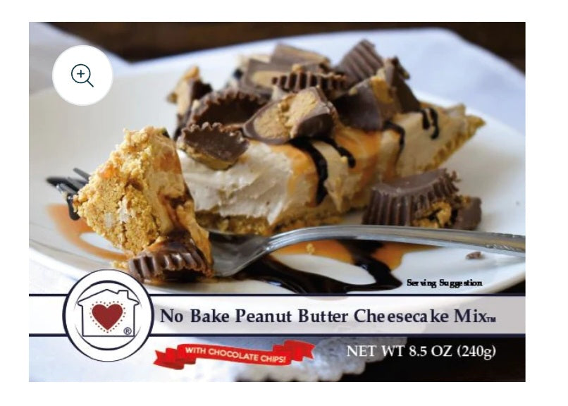 No Bake Peanut Butter Cheesecake