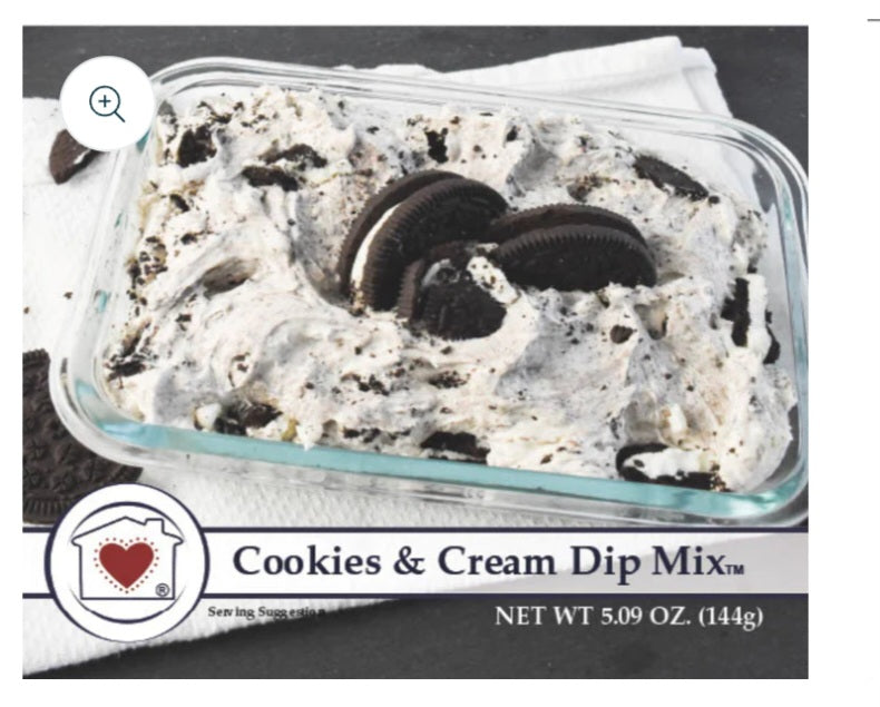 Cookies and Cream Dip Mix