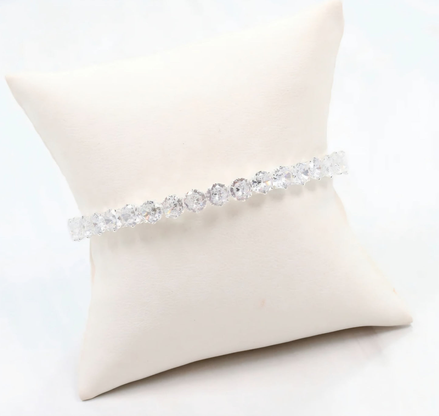 Hebron CZ Stretch Bracelet