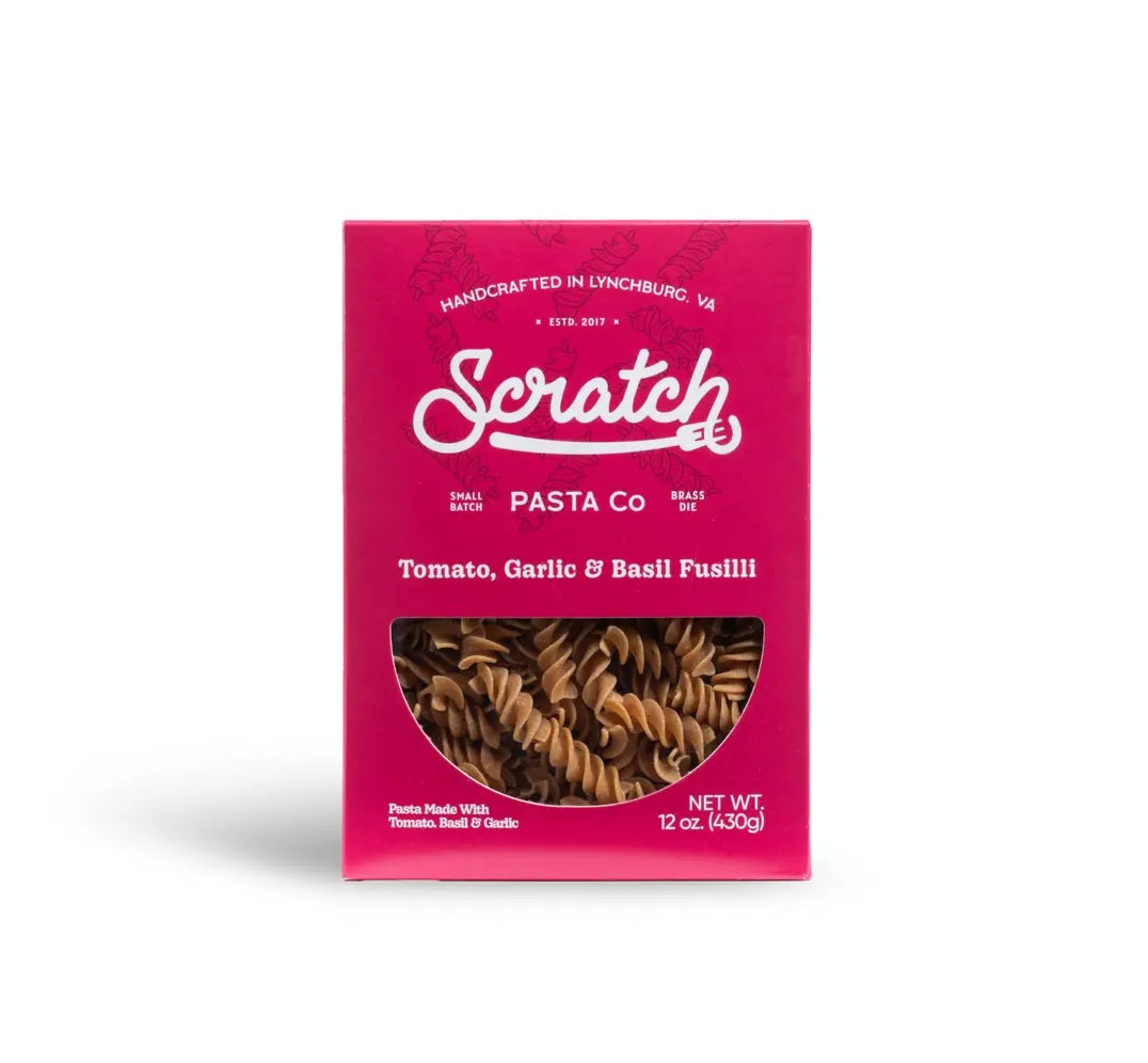 Tomato, Garlic & Basil Fusilli Pasta