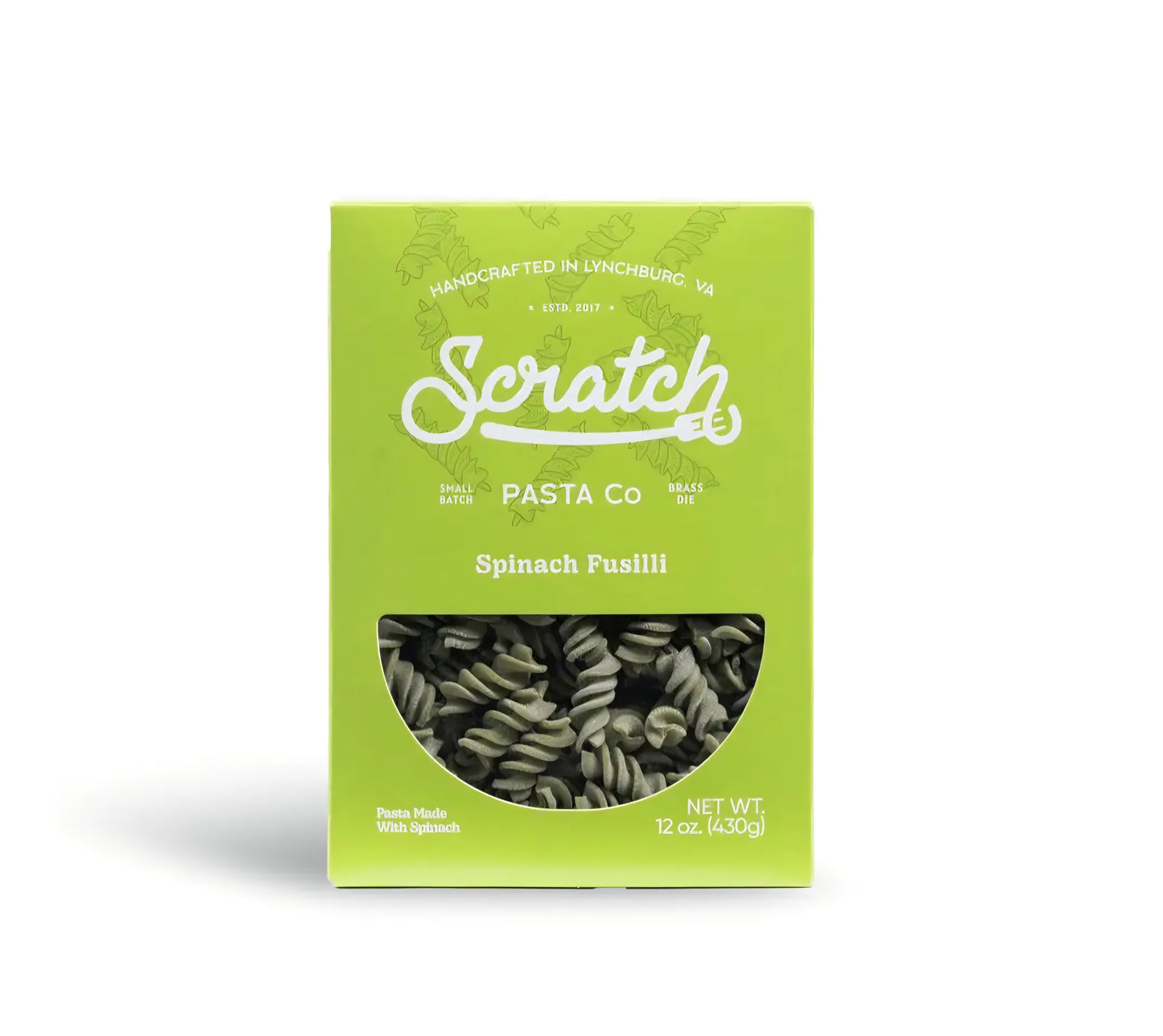 Spinach Fusilli Pasta