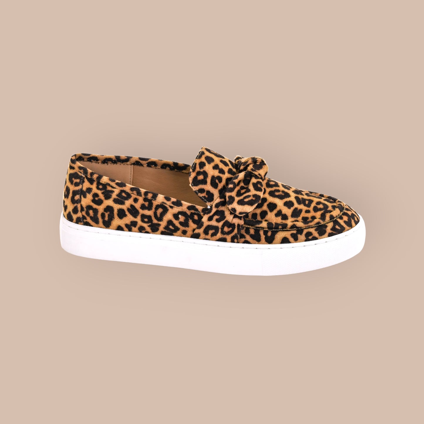 Corkys Why Knot Leopard Slip-On Sneakers
