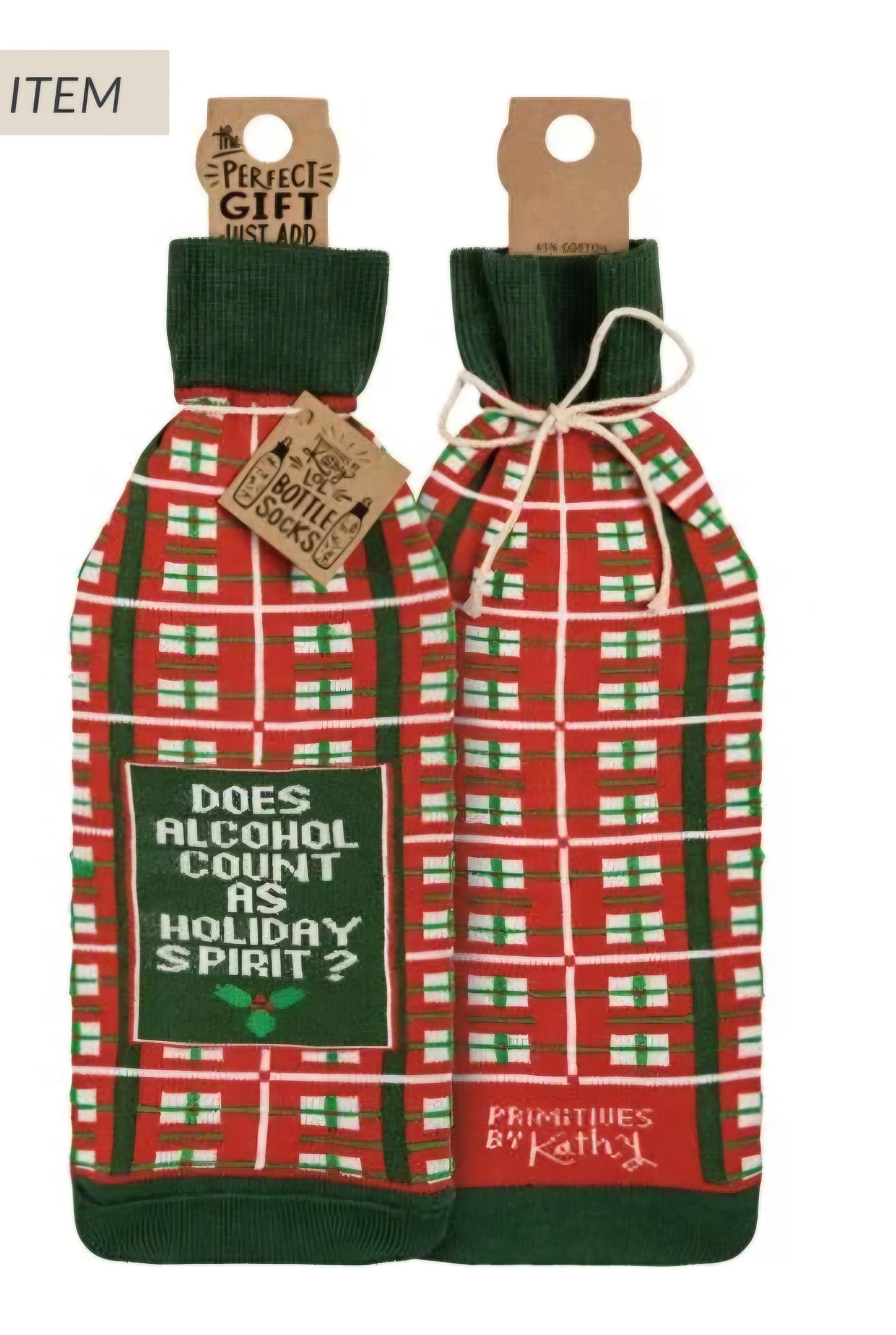 Holiday Spirit Bottle Sock