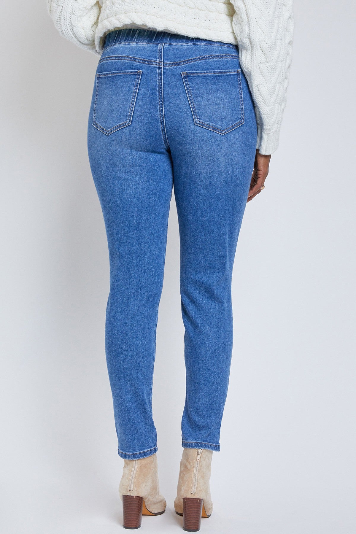 High Rise Jegging Medium Wash