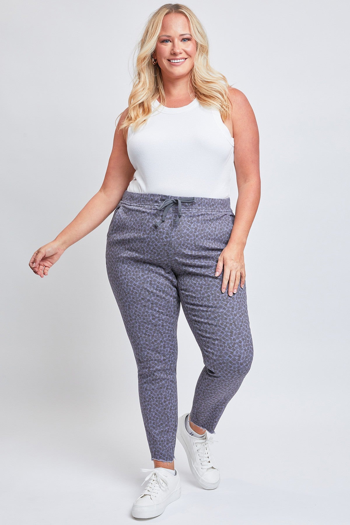 Pull On Pants With Dog Bite Hem