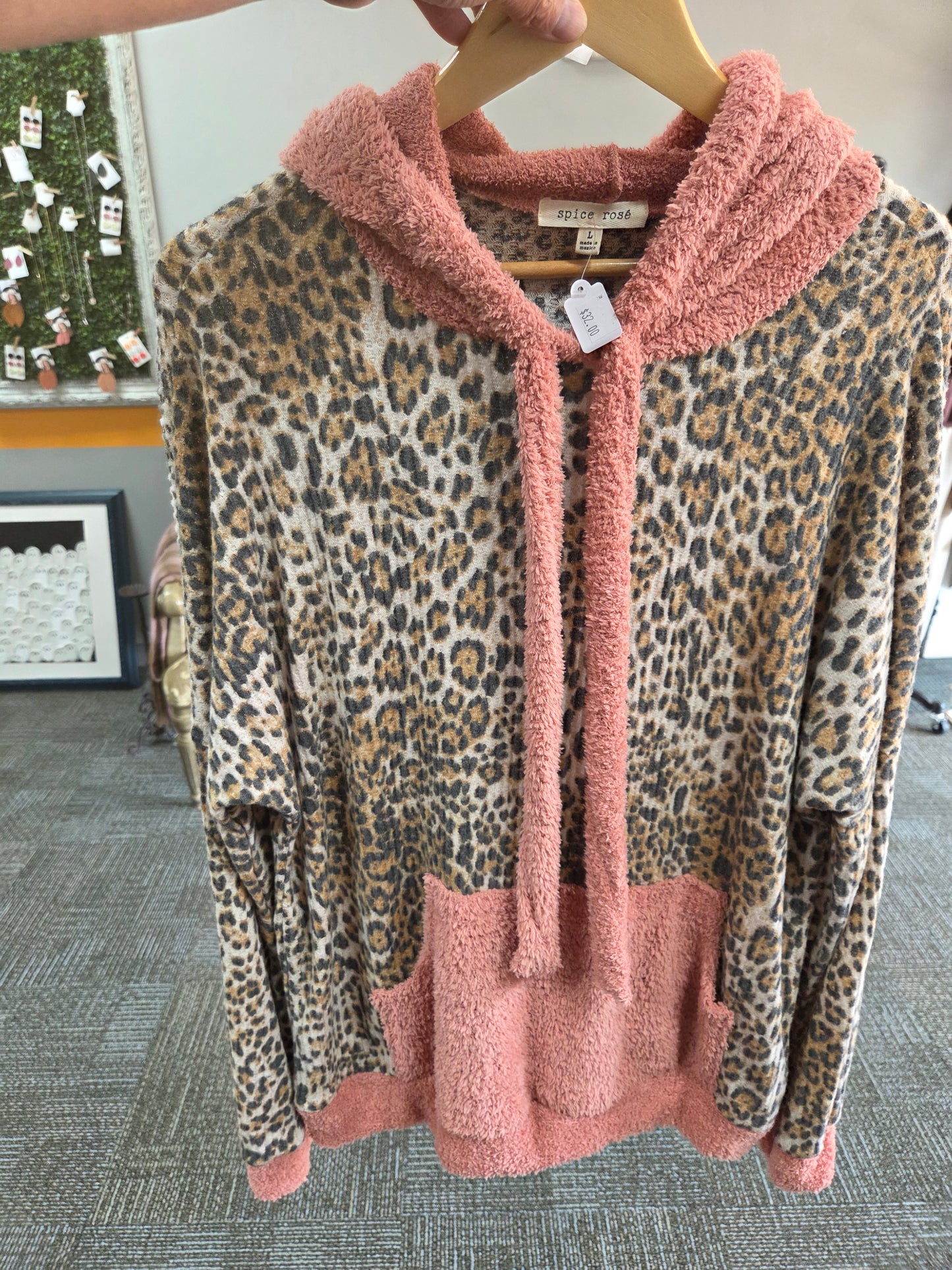 Spice Rose Hoodie Pullover