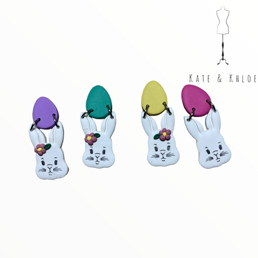Polymer Clay Easter Earrings