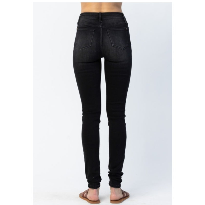 Black High waist Judy Blue Jeans