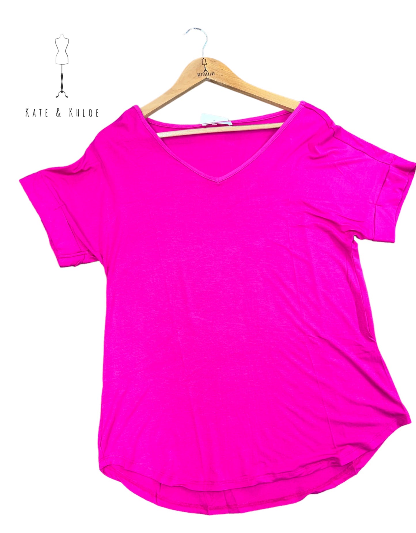 Magenta Everyday Top